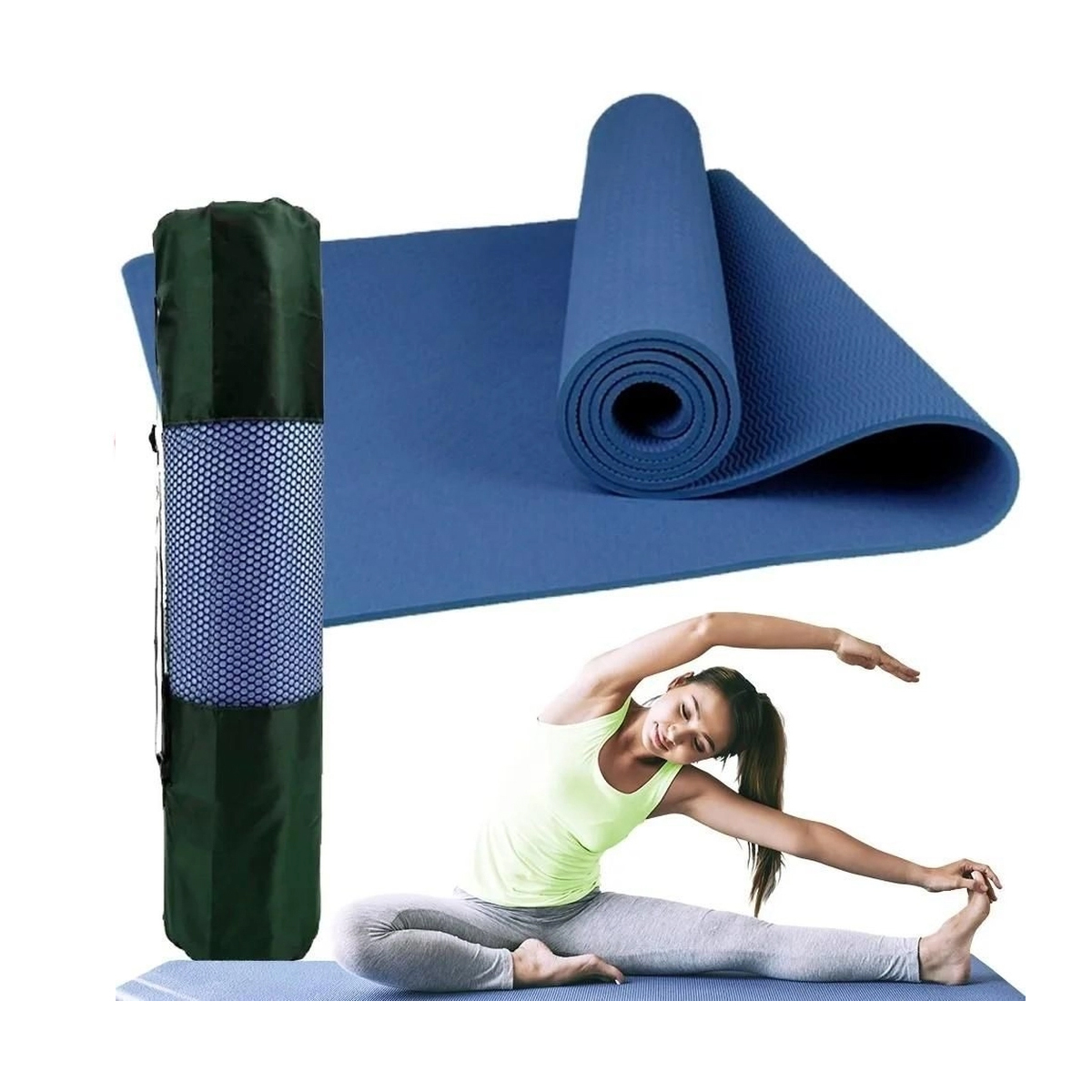 Colchonete exercício Pilates Yoga MBFIT