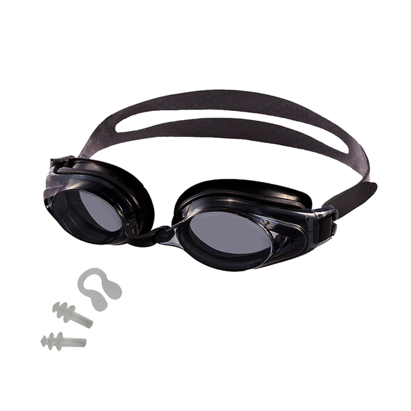 Óculos de Natação Leader Skin Infantil Preto Óculos de Natação Leader Skin Infantil Preto