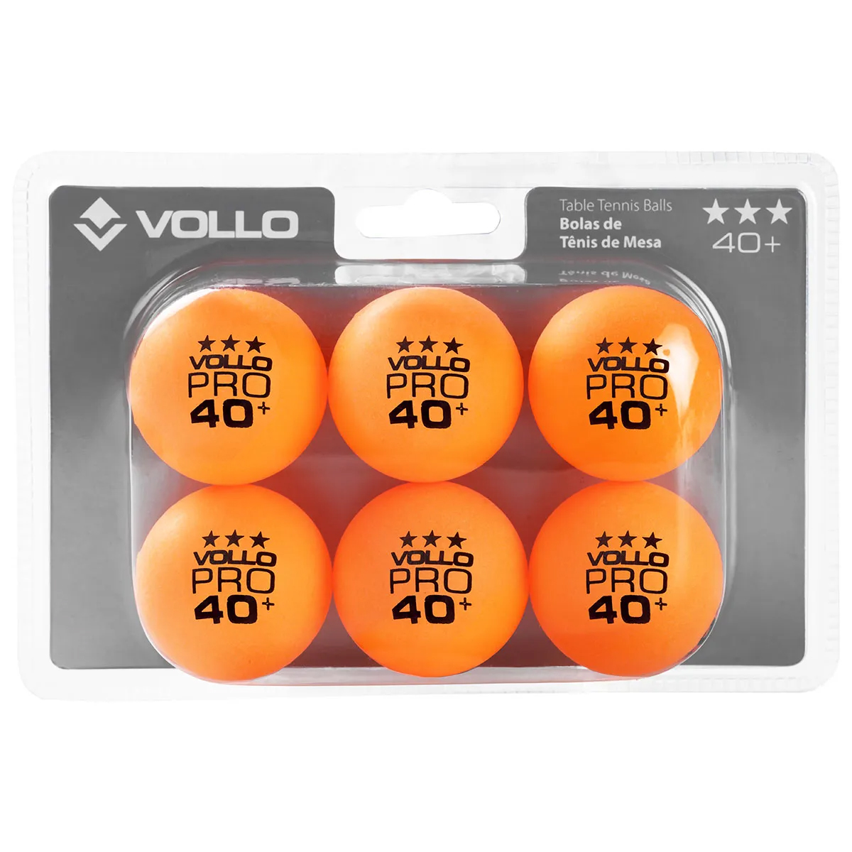 Bola de Tênis de Mesa Ping-Pong Laranja 3...