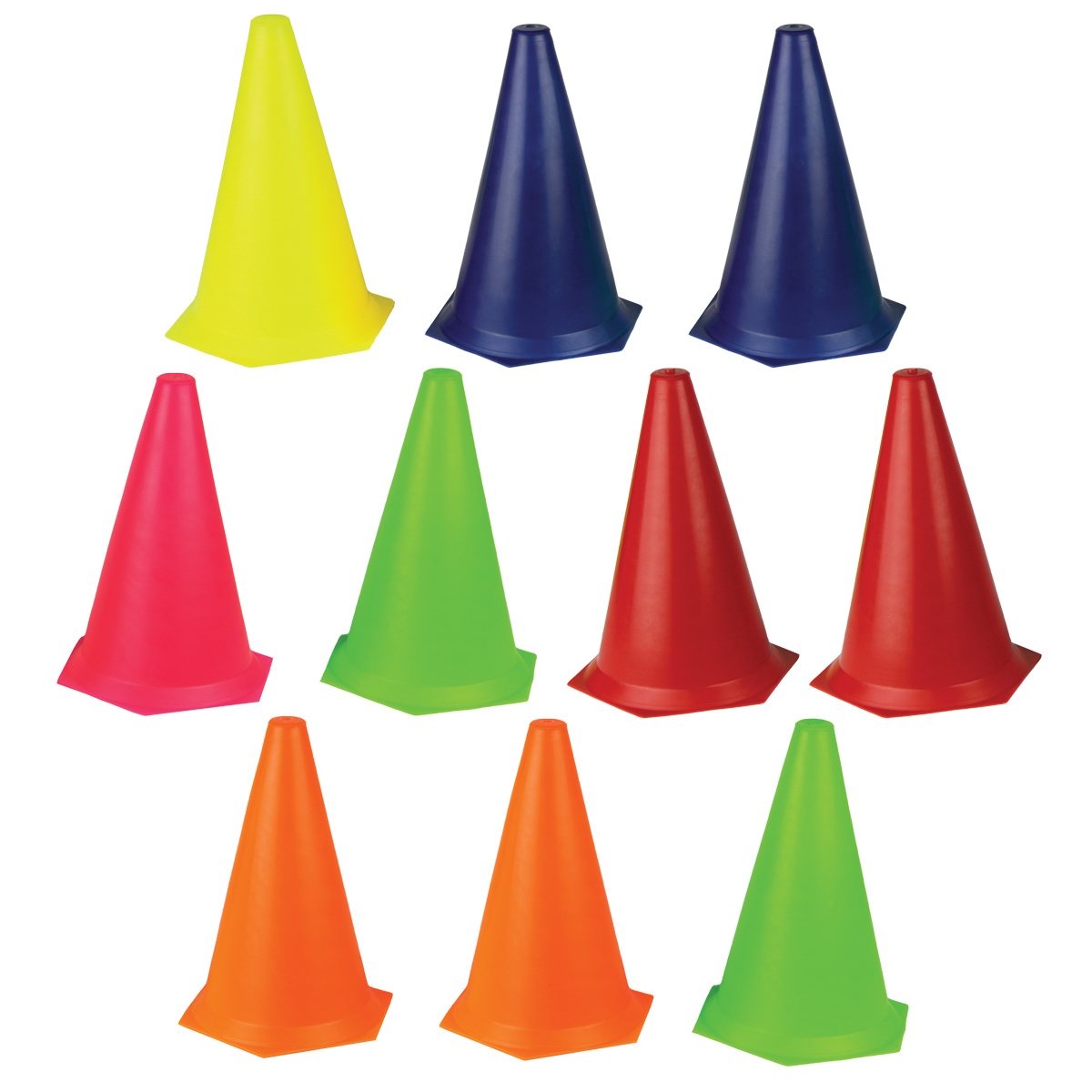 Kit 10 cones de agilidade