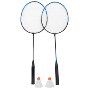 Kit Badminton Convoy 2 Raquetes 2 Peteca ...