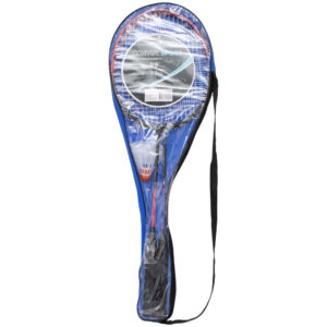 Kit Badminton Convoy 2 Raquetes 2 Peteca ...