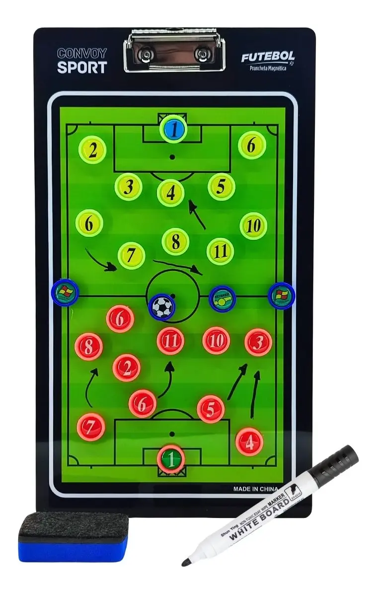 Prancheta Magnética Futebol Convoy YS27691